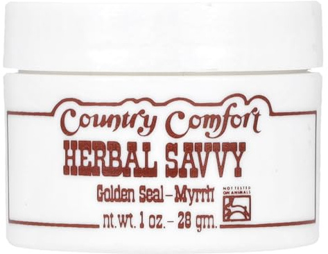 Country Comfort Herbal Savvy Golden Seal-myrrh - 1 Oz, 1 Ounce