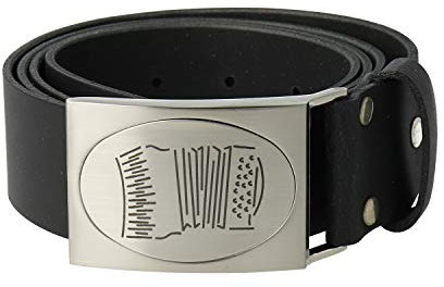 Ledergürtel Akkordeon, schönes Geschenk für Akkordeonisten