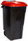 Tayg EcoTayg 120 RO - Contenedor de residuos, Rojo, 120 l