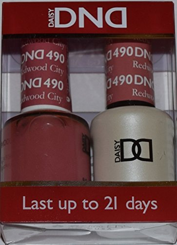 DND DAISY GEL AND NAIL POLISH DUO - 490 - REDWOOD CITY