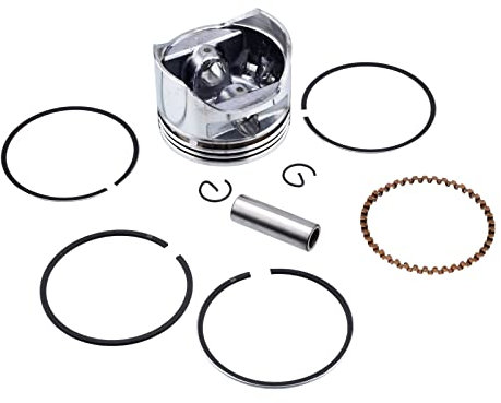 Cancanle 39mm Kolben mit Bolzen und Ringen Kit für Honda GX35 GX35NT HHT35S UMK35 Benzin 4-Takt Motor Freischneider Rasentrimmer