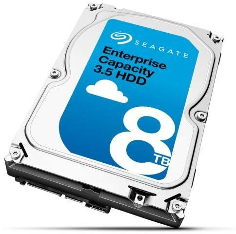 Seagate ST8000NM0055 - Server HDD Enterprise Capacity 3.5'' 8TB SATA3 7200RPM 256MB (Generalüberholt)