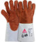 Hase Safety Gloves Fulda-Iso Lot de 10 paires de gants de travail en cuir avec tulipes, XXXL (12), marron, 10