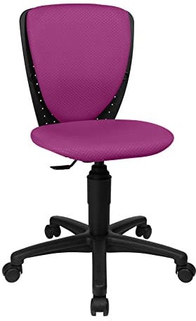 TOPSTAR Kinder Drehstuhl High S`Cool 3 Junior, ergonomisch, Neuer Stoff (Purple)
