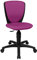 TOPSTAR Kinder Drehstuhl High S`Cool 3 Junior, ergonomisch, Neuer Stoff (Purple)