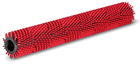 Walzenbürste, mittel, rot, 532 mm
