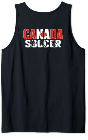 Kanada Fußball-Fans Trikot – kanadische Flagge Fußballliebhaber Tank Top
