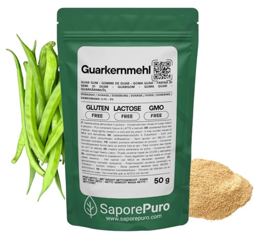 Saporepuro Guarkernmehl 50 gr - Guar Gum