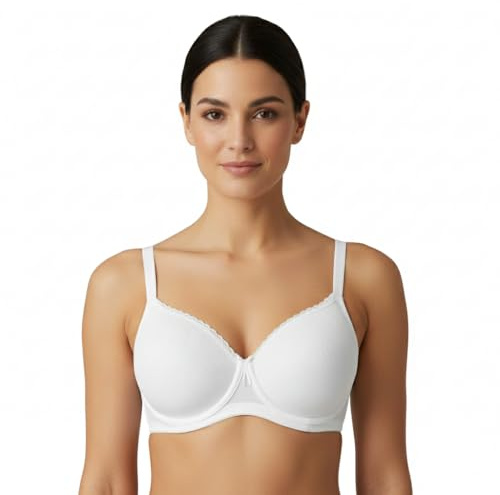 Selene, Body Donna Contenitivo, con Ferretto e Coppe Modellanti, Parte Bassa Senza Cuciture, Collezione Violeta