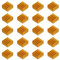 QUARKZMAN 20Stk 9x9x5mm Kühlkörper Aluminium Kühler Kühlkörper Kühlung mit Fester Aufkleber für Chip CPU Leistungstransistor FET IC Leistungsverstärker Gold
