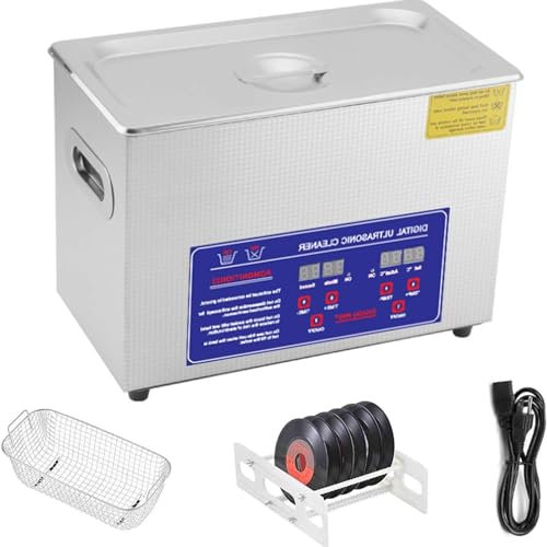 ExoticaBlend 6L Ultraschallreinigungsgerät Ultraschallgerät Reinigungsgeräte Ultraschallreiniger Reinigung Ultrasonic Cleaner mit Digital Timer für Brillen Schmuck Münzen