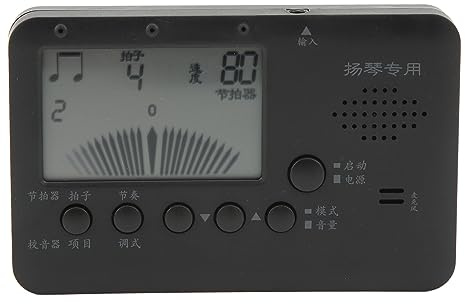 Metronom-Stimmgerät, LED-Bildschirmanzeige, Wiederaufladbar, 3-in-1-Digital-Metronom-Stimmgerät, Tongenerator Für Alle Instrumente, Gitarre, Bass, Violine