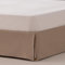 Housse de canapé 160 x 190 / 200 cm Housse sommier lit 160 cm - Couleur marron