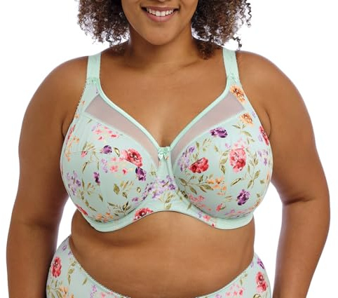 Goddess Kayla Underwire Banded Bra Underwear, Blue Haze, 36H US