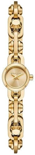 Michael Kors Damenuhr MK Astor Link 2-Zeiger-Werk Edelstahl goldfarben, MK4871
