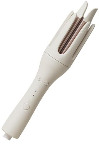 Nybhyjka Ferro arricciacapelli automatico, rotazione automatica del bigodino - Arricciacapelli automatico con ioni negativi 32 mm | Bacchetta arricciacapelli rotante Bigodino rotante a 360° per