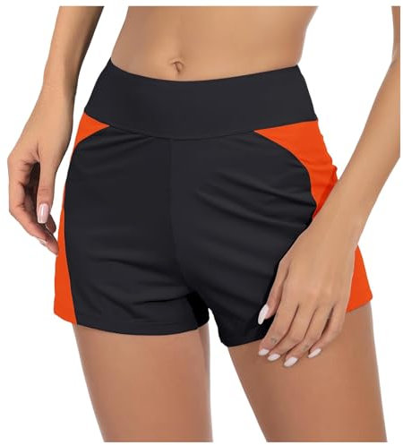 Générique Maillot de Bain Menstruel | Short | Piscine Mer Plage| Lavable | Ado Adolescent Femme Fille | Flux abondant |Shorty | Culotte Menstruelle Baignade