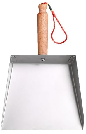 Kleines Pulver aus Metall | Pitpan Pulver aus Edelstahl | Zubehör für Pfannensauge, breite Pfannen, tragbar, für Küche, Wohnzimmer, Schlafzimmer, Garage zum Mitnehmen von Kamin