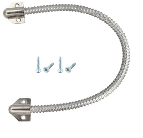 Linnkyfloa Passacavo per porta, in acciaio inox, per sistemi di controllo accessi, telaio porta, installazione di apparecchiature di sicurezza, 400 mm