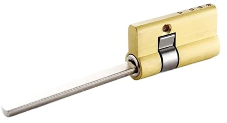 SchließZylinder Spezieller Schlosskern Uso apto para automatischen Fingerabdruck-Schließzylinder, C-Klasse-Kern, 2 Schlüssel Anti-Diebstah(35x17 square rod)