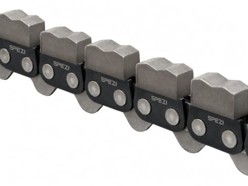 Sägenspezi Cadena de sierra de diamante (totalmente equipada) 3/8 1,6 mm 64 TG (64 dientes) piedra hormigón granito mármol basalto adecuado para Stihl GS461 y otros