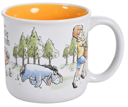 Elbenwald Tasse - Motive wie Pokemon, Winnie Puuh, Harry Potter, DEr Herr der Ringe & mehr Keramik Mehrfarbig (Winnie Puuh - Friends)