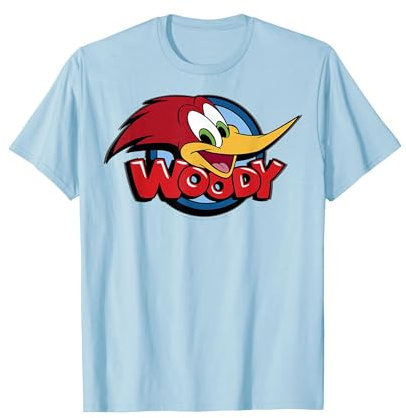 Woody Woodpecker Large Face Logo T-Shirt
