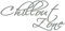Samunshi® Wandtattoo 'Chillout Zone' geschwungen 30 x 14,2cm mittelgrau