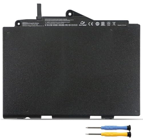 ANTIEE SN03XL ST03XL 11.4V 44Wh Laptop Batterie pour HP EliteBook 820 G3/ 820 G4/ 725 G3/ 725 G4 HSTNN-DB6V HSTNN-l42C HSTNN-UB6T SN03044XL 800514-001 800232-541 800232-241 800232-271