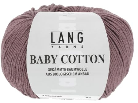 Lang Yarns Baby Cotton 0248 altrosa dunkel