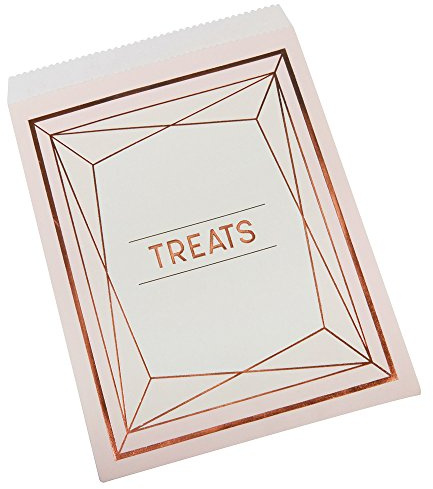Neviti 770122 Geo Blush - Sweetie Bags, Pack of 25