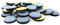 Lifeswonderful - PTFE-Teflon-Möbelgleiter - für Tische und Stühle - selbstklebend - verschiedene Größen erhältlich (50mm, Menge 16)