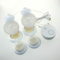 Glorich Electric Double Breast Pump Breastfeeding Pump,Germany Imported PPSU Materials,FDA and CE Dual Certified, Micro USB Port, Single/Double Pumping Mode Switchable(Ice-Cream White)
