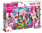 Clementoni 25462 Bodenpuzzle Minnie Happy Helpers – Puzzle 40 Teile ab 3 Jahren, buntes Riesenpuzzle zum Zusammensetzen auf dem Boden, extra große Puzzleteile, Denkspiel für Kinder