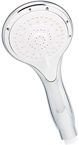 bremermann Pommeau de douche à 5 jets 1/2 pour tous les tuyaux de douche Facile à nettoyer (blanc)