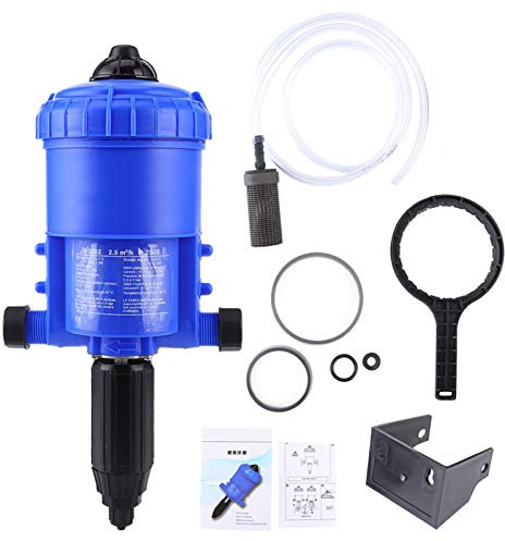 Injecteur d'engrais réglable de 1% à 5%, dispositif de dosage automatique Injecteur d'irrigation Distributeur de doseur de liquide chimique Injecteur de Dosatron alimenté par une pompe de dosage