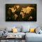 SWECOMZE DIY 5D Diamant Painting, Diamant Painting Bilder Weltkarte DIY Diamant Gemälde Diamant Malerei Mosaik Kreuzstich Strass Gemälde Wall/Eingang/Büro Dekorationen (100x50cm)