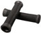 CLAS FOX Pro Scooter Grips 140MM Include Bar Ends Included Soft and Comfortable (SCHWARZ) … (SCHWARZ)