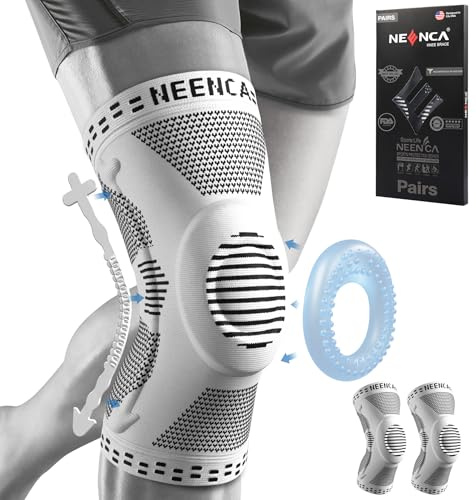 NEENCA Professional Knee Brace, Medical Knee Support for Women & Men Relief