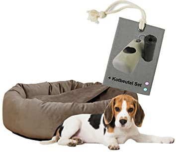 Rohrschneider Hundekissen Denver M Taupe | Kleine & mittelgroße Hunde
