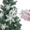 30 Stück Schneeflocken Ornamente, Schneeflocken Deko, Weihnachten Schneeflocken Anhänger, Schneeflocken Ornamente Aus Kunststoff, Schneeflocken Ornamente mit Pailletten, Weihnachtsbaumschmuck