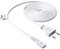 Akyga Power Cable for Notebook AK-RD-07A Eight CCA CEE 7/16 / IEC C7 3 m White