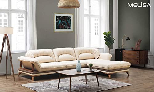 JV Möbel Wohnzimmer Textil L-Form Sofas Weiß Neu Ecksofa Couch Polstermöbel Eckgarnitur