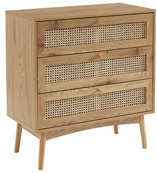 BAÏTA INES Kommode, 80 cm, Buchenholz