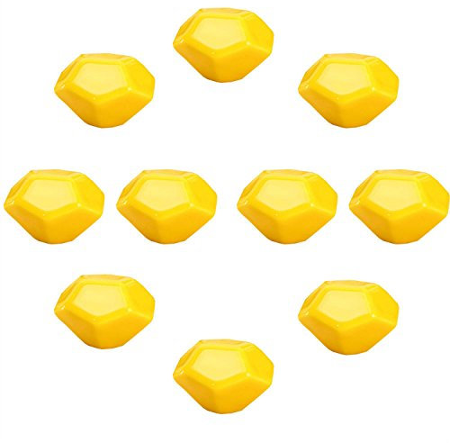 Lot de 10 boutons de porte en céramique en forme de coquille de tortue blanche