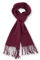 vimate Burgundy Schal für Männer Frauen, Winter leicht Hals warm lange Schal (DE-Burgundy)