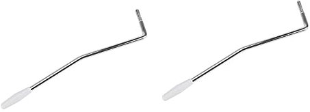 Supvox 2 Stücke Brücke Arm Für Elektrische Gitarre M5 Bolzen Kompatibel Eisen Hergestellt Einzigen Arm Whammy Bar Hebel Mit Spitze