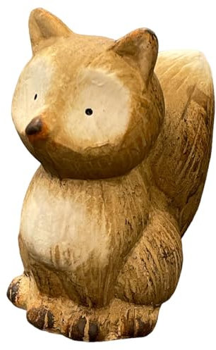 Dadeldo Living & Lifestyle Fuchs Dekofigur Herbstdeko Weihnachtsdeko Keramik braun 12cm