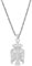 Republik Serbien Adler-Halskette Für Frauen, Serbien-Karte-Abzeichen-Halskette, Kette, Adler, Baumelnde Halsband-Halskette, Boho-Retro, Stilvolle Patriotische Freundschafts-Halskette, Weiß, 50 Cm