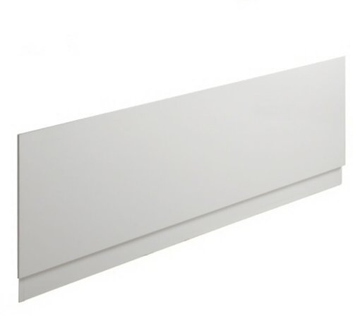 Milano White 1700mm Straight Bath Front Panel